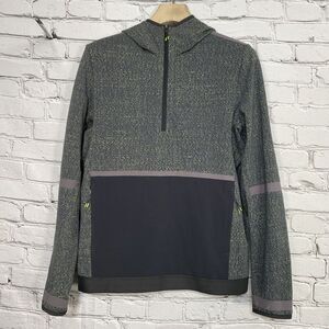 Lululemon x Robert Geller Take The Moment 1/2 Zip Hoodie Size S Flicker Jacquard